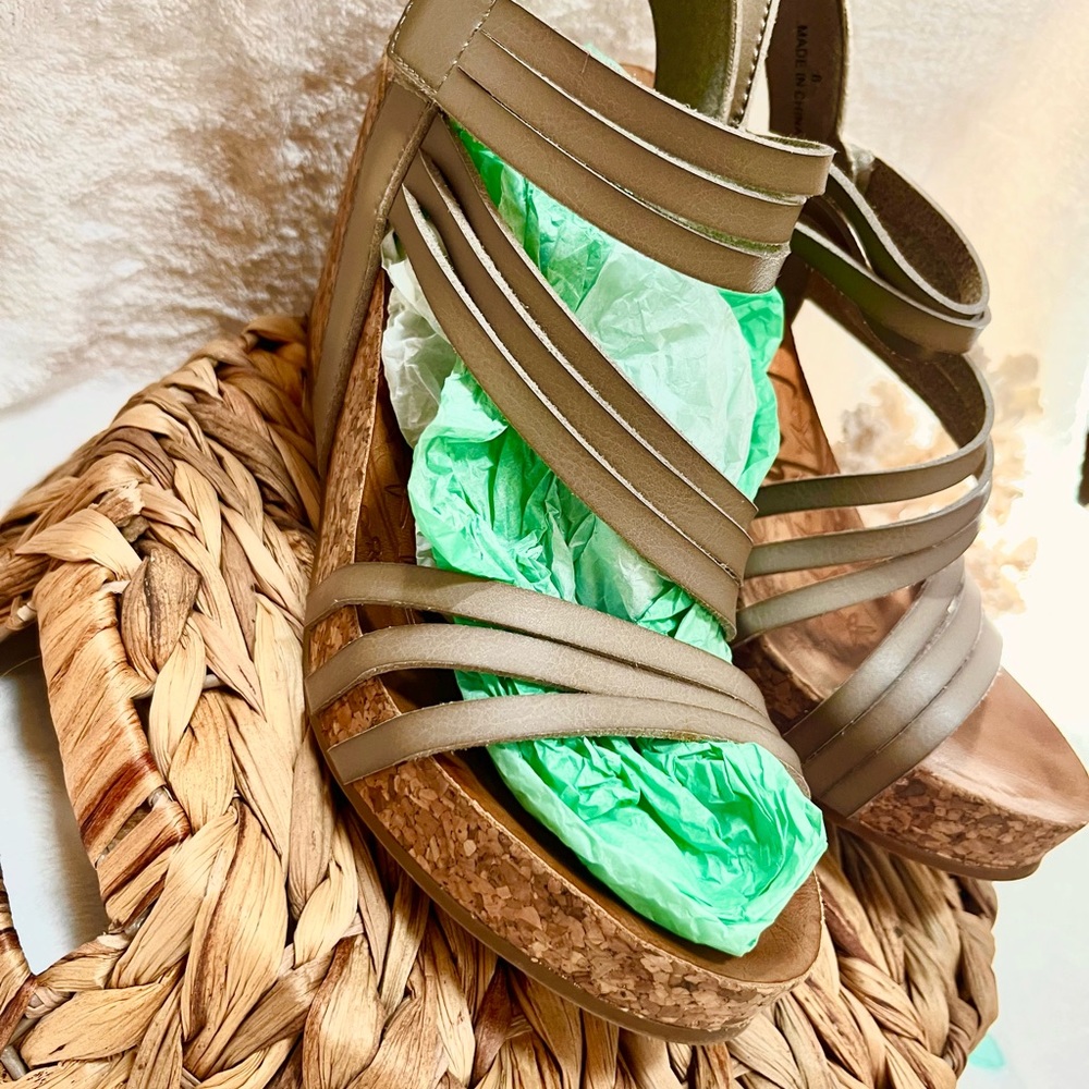 Blowfish Malibu Cork Platform Sandals
